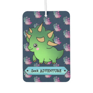 Seek Adventure Green Little Dinosaur Fun Air Freshener