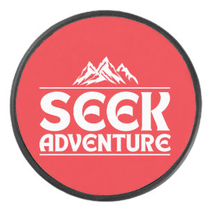 SEEK ADVENTURE HOCKEY PUCK