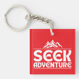 SEEK ADVENTURE KEYCHAIN