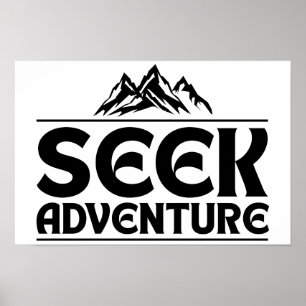 SEEK ADVENTURE POSTER