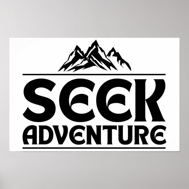 SEEK ADVENTURE POSTER (Front)