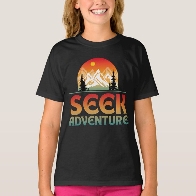 SEEK ADVENTURE T-Shirt (Front)
