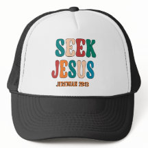 SEEK JESUS BIBLE VERSE  VINTAGE