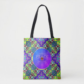 Seek Peace Summer Tote Bag 