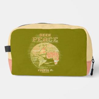 Seek Peace Toiletry Cosmetic Bag