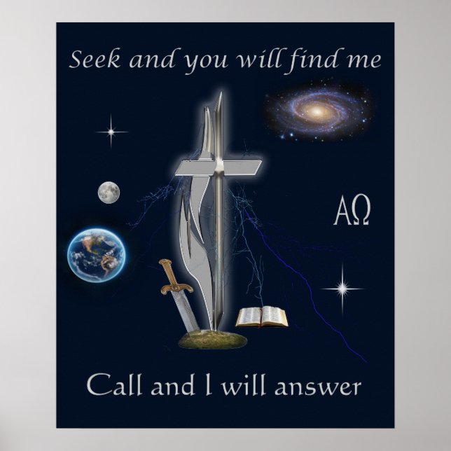 Seek the Lord poster (Front)
