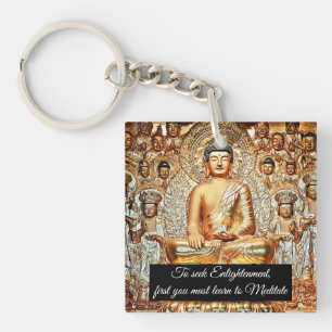 Seeking Enlightenment Keychain