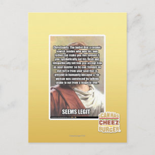 Seems Legit Postcard