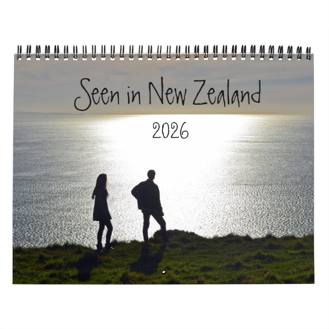 Seen in New Zealand calendar (Cover)