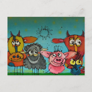 seen pietje? postcard