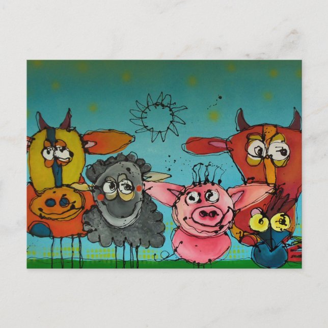 seen pietje? postcard (Front)