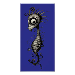 Seepferd seahorse poster
