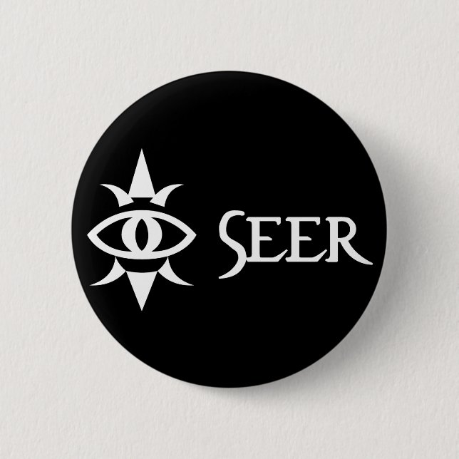 Seer 2 Inch Round Button (Front)