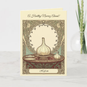 Seer Tradition The Protective Garlic of Haft Seen Card