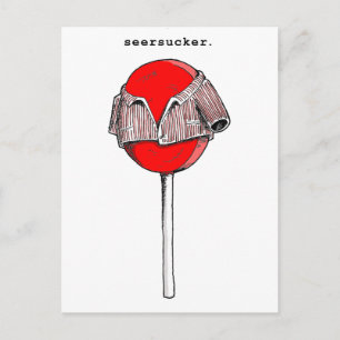 seersucker postcard