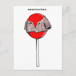 seersucker postcard
