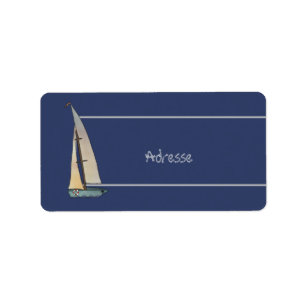 Segelschiff  label