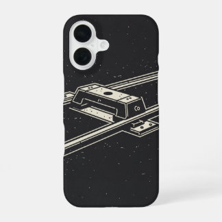 Segment de Rail de Rue Rétro iPhone 16 Case