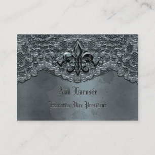 Segonzac Fleur Beau Vintage Customizable Business Card