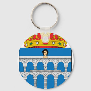 Segovia (Spain) Coat of Arms Keychain