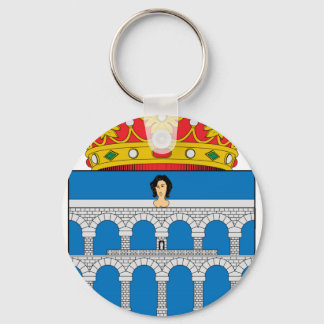 Segovia (Spain) Coat of Arms Keychain