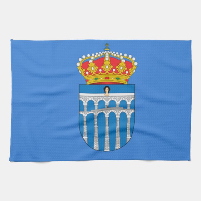 Segovia (Spain) Kitchen Towel (Horizontal)