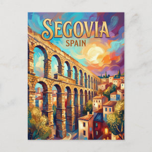 Segovia Spain Postcard