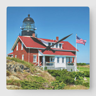 Seguin Island Lighthouse, Maine Wall Clock