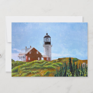 Seguin Island Lighthouse Thank You Card