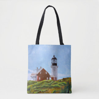 Seguin Island Lighthouse Tote Bag