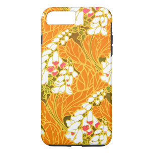 Séguy’s Art Nouveau White Bell-Shaped Flowers iPhone 8 Plus/7 Plus Case