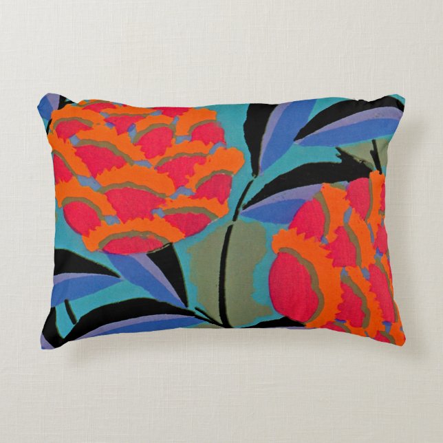 Seguy's Art Deco #2 at Emporio Moffa Accent Pillow (Front)