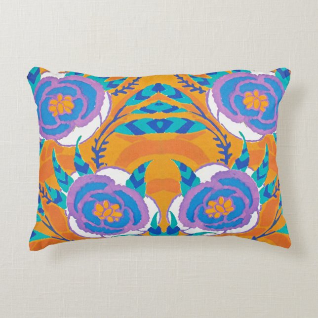 Seguy's Art Deco #5 at Emporio Moffa Accent Pillow (Front)