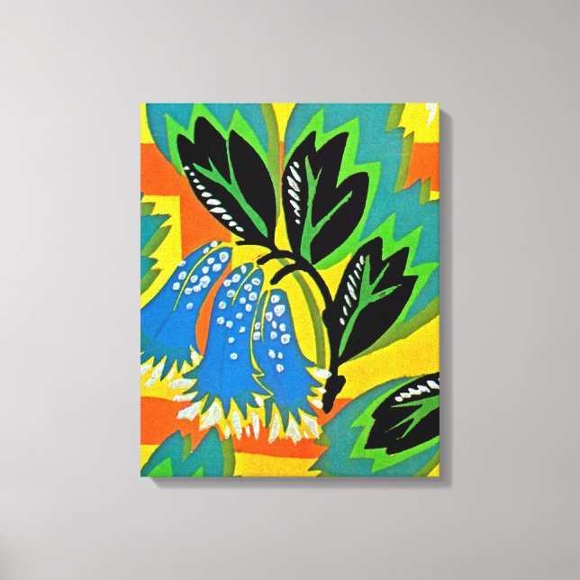 Seguy's Art Deco #8 at Emporio Moffa Canvas Print (Front)