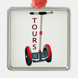SEGWAY TOURS METAL ORNAMENT