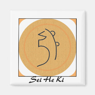 Sei He Ki Reiki Symbol Magnet