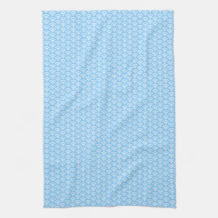 seigaiha(blue01) kitchen towel