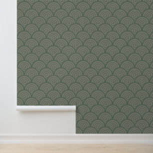 Seigaiha Pattern Wallpaper
