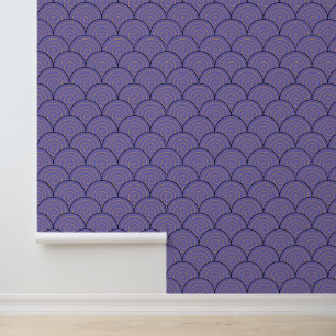 Seigaiha Pattern Wallpaper