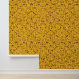 Seigaiha Pattern Wallpaper