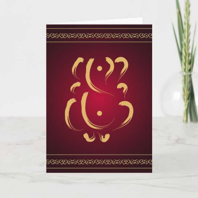 Seigneur Ganesha - carte (Devant)