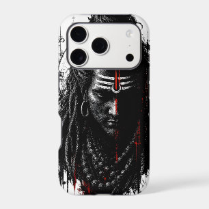Seigneur Shiva Mahakal Grunge Foncé Art Splash Pui