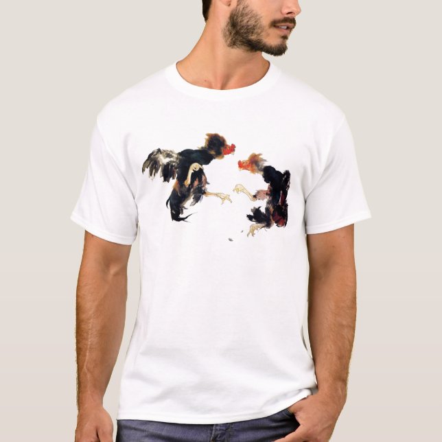 Seiho TAKEUCHI Army Chicken Chickens Farming Goods T-Shirt (Front)