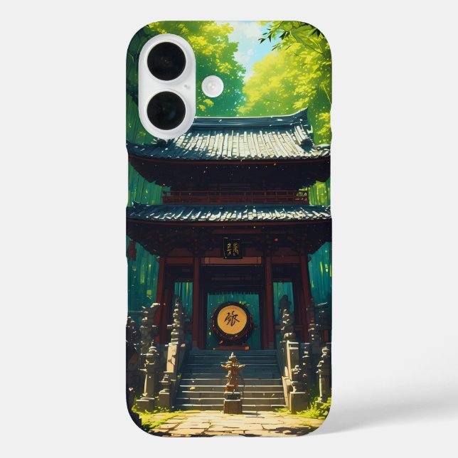 "Seijaku no Mon" – Gate of Tranquillity Case-Mate iPhone Case (Back)
