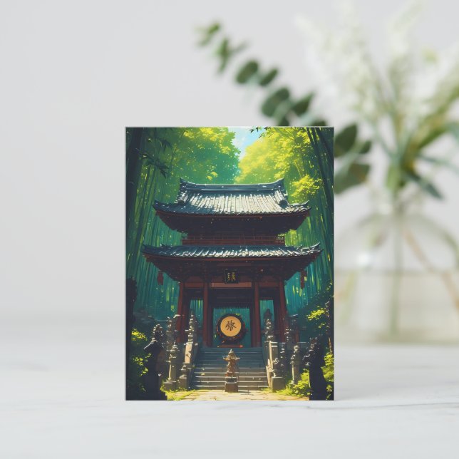 "Seijaku no Mon" – Gate of Tranquillity Postcard (Standing Front)