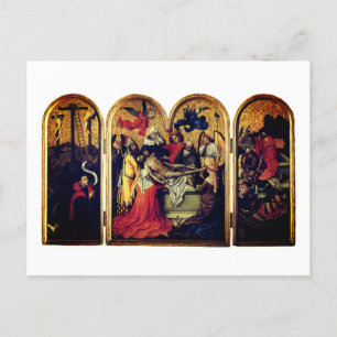 Seilern Triptych (by Robert Campin) Postcard