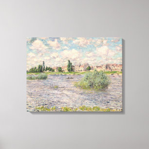 Seine at Lavacourt Canvas Print