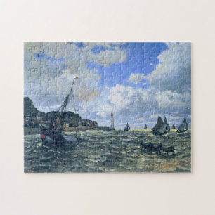 Seine Estuary at Honfleur Monet Fine Art Jigsaw Puzzle