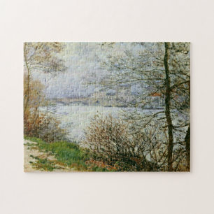 Seine, Île de la Grande Jatte Monet Fine Art Jigsaw Puzzle