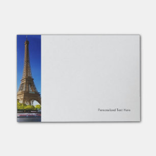 Seine In Paris With Eiffel Tower In Autumn Time Post-it Notes